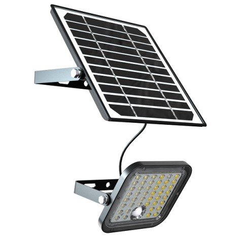 FOCO LED SOLAR 10W 1500LM CON SENSOR...