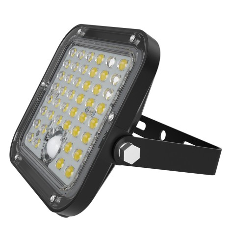 FOCO LED SOLAR 10W 1500LM CON SENSOR...