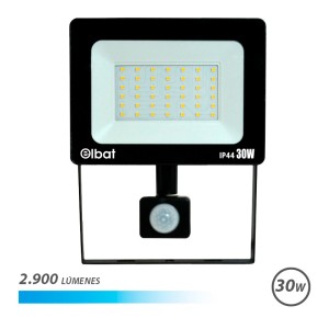 FOCO LED SERIE SLIM 30W CON SENSOR |...