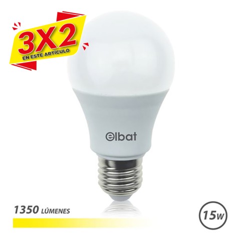 BOMBILLA LED A60 | 15W | 1350LM | E27...