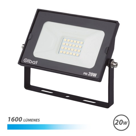 FOCO LED SERIE SUPER SLIM 20W 6500K...