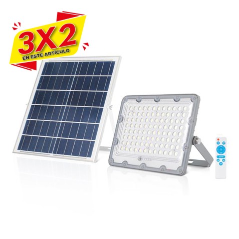 FOCO LED SOLAR 50W 1440LM + CONTROL...