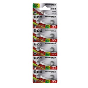 PACK 10 PILAS ALCALINAS BOTON LR41...