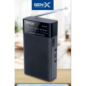 RADIO PORTATIL AM/FM ANALOGICA NEGRA...