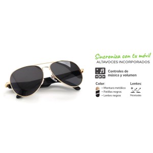 GAFAS BLUETOOTH CON AUDIO-X Y APP...
