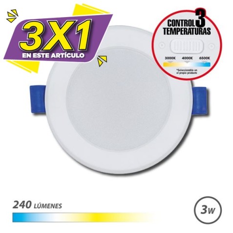 DOWNLIGHT CIRCULAR 3W | 240LM |...