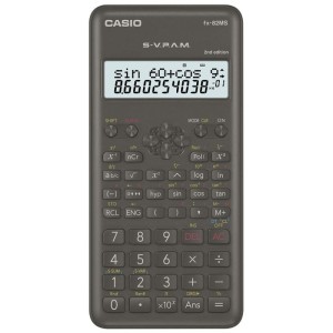CALCULADORA TECNICO - CIENTÍFICA FX-82MS-II 240 FUNCIONES CASIO