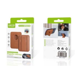CARTERA MAGSAFE CON SOPORTE MARRON...