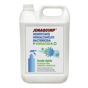 SOLUCION HIDROALCOHOLICA 5 LITROS 70%...