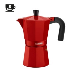 CAFETERA ITALIANA ALUMINIO 3 TAZAS...