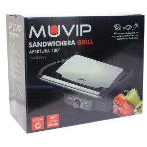 SANDWICHERA GRILL INOXIDABLE 1600W...
