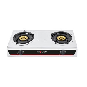 COCINA GAS INOX 2 FUEGOS MUVIP
