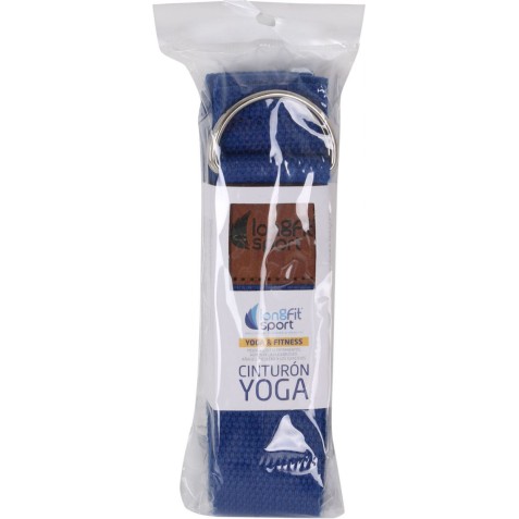 CINTURON PARA YOGA AZUL LONGFIT