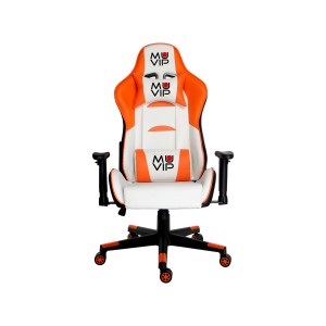 SILLA GAMING PRO400 BLANCO/NARANJA MUVIP