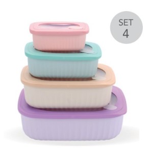 SET 4 TUPPER HERMETICOS SOFT COLOR...