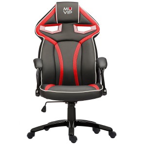 SILLA GAMING GM300 NEGRO/ROJO MUVIP
