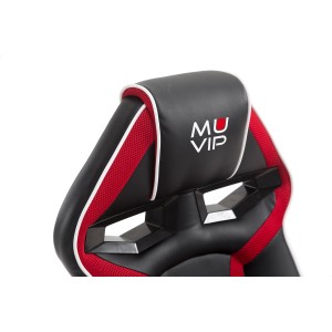 SILLA GAMING GM300 NEGRO/ROJO MUVIP