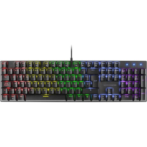 TECLADO GAMING MECANICO RGB MK422...