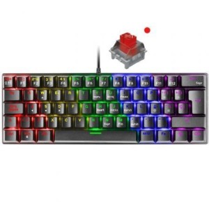 TECLADO GAMING MECANICO RGB MK60RES...