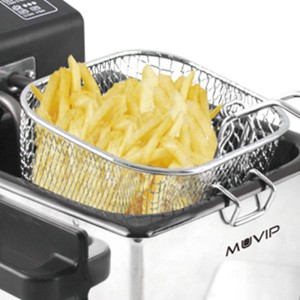 FREIDORA 1.5 LITROS INOXIDABLE 1000W...