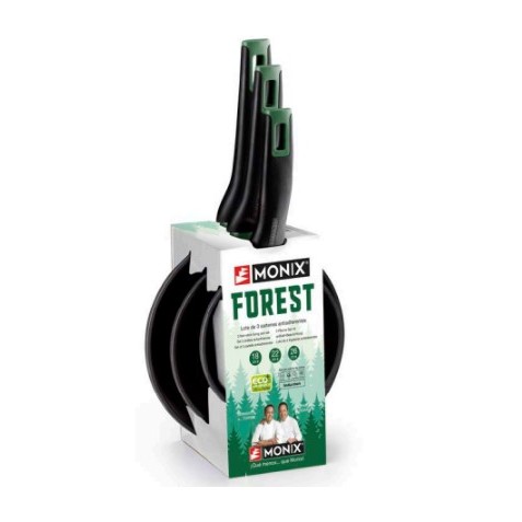 PACK 3 SARTENES ALUMINIO FORJADO...