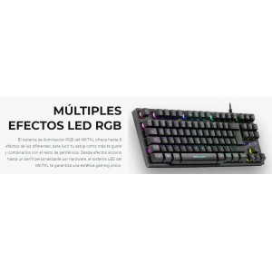 TECLADO H-MECANICO COMPACTO TKL MARS...