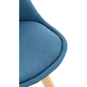PACK 2 SILLAS DESIGN D400 TELA AZUL...