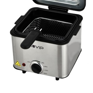FREIDORA 1.5 LITROS INOXIDABLE 1000W...