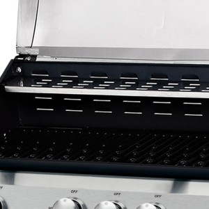 BARBACOA GAS INOX 4 FUEGOS MUVIP
