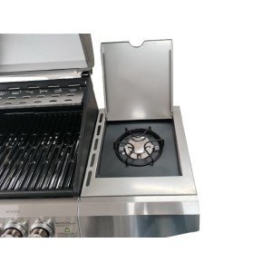 BARBACOA GAS INOX 4 FUEGOS MUVIP