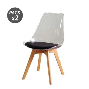PACK 2 SILLAS DESIGN D1000...