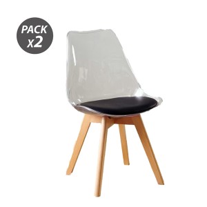 PACK 2 SILLAS DESIGN D1000...