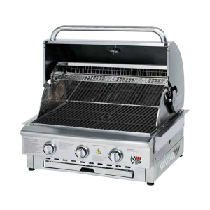 BARBACOA DE GAS INOX PRO 3 FUEGOS...