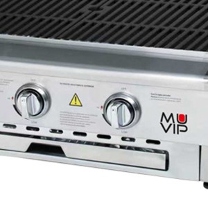 BARBACOA DE GAS INOX PRO 3 FUEGOS...