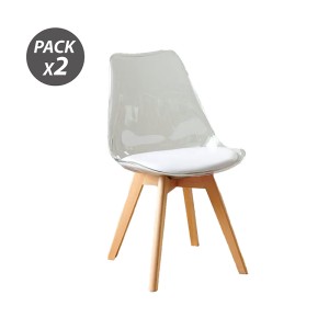 PACK 2 SILLAS DESIGN D1000...