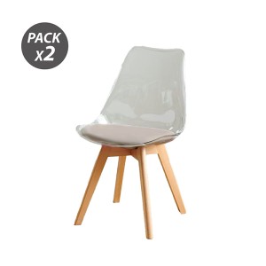 PACK 2 SILLAS DESIGN D1000...