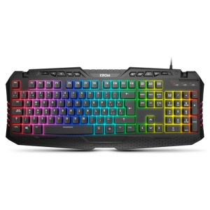 TECLADO GAMING KROM KYRA RGB USB