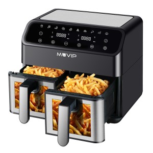 FREIDORA AIRE CALIENTE AIRCOOK DUAL 9...