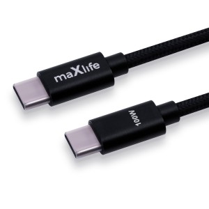 CABLE TRENZADO TIPO C A TIPO C 100W...
