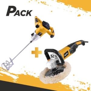 PACK PULIDORA 1500W + MEZCLADOR...