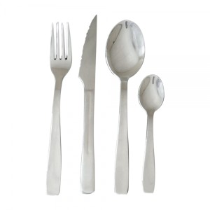 CUBERTERIA 16 PIEZAS HAMMERED QUTTIN