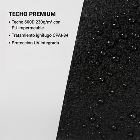 CARPA PROFESIONAL HEX.50 CON PAREDES...