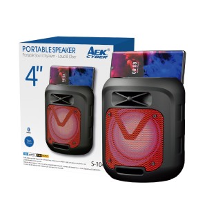 ALTAVOZ BLUETOOTH 4" RGB | TWS | USB...