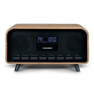 ALTAVOZ RETRO CON DESPERTADOR 30W...