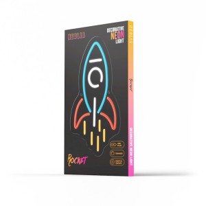 LAMPARA DECORATIVA NEON LED ROCKET...