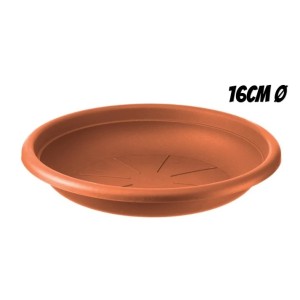 PLATO PARA MACETA 16CM TERRACOTA...