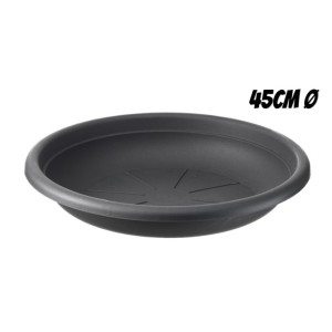 PLATO PARA MACETA 45CM ANTRACITA...