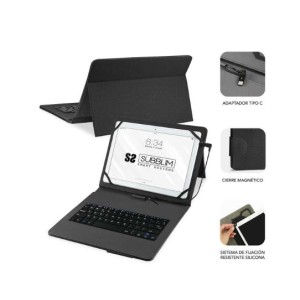 TECLADO CON FUNDA UNIVERSAL PARA...