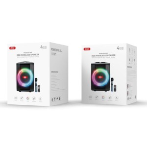 ALTAVOZ KARAOKE RGB 40W CON MICROFONO...