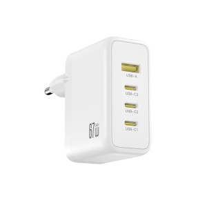 CARGADOR USB 3XUSB-C 67W 1XUSB-A...